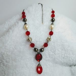 Vintage Styled Costume Pendant Necklace